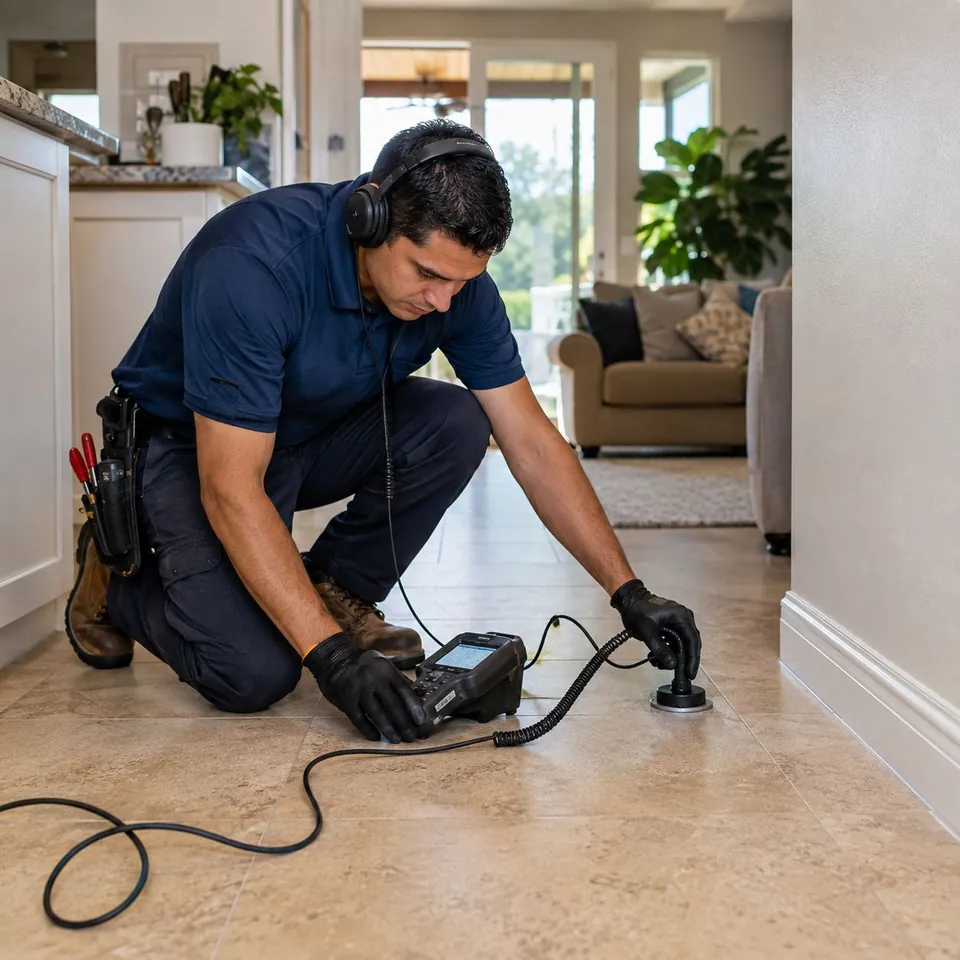 Slab Leak Detection & Repair